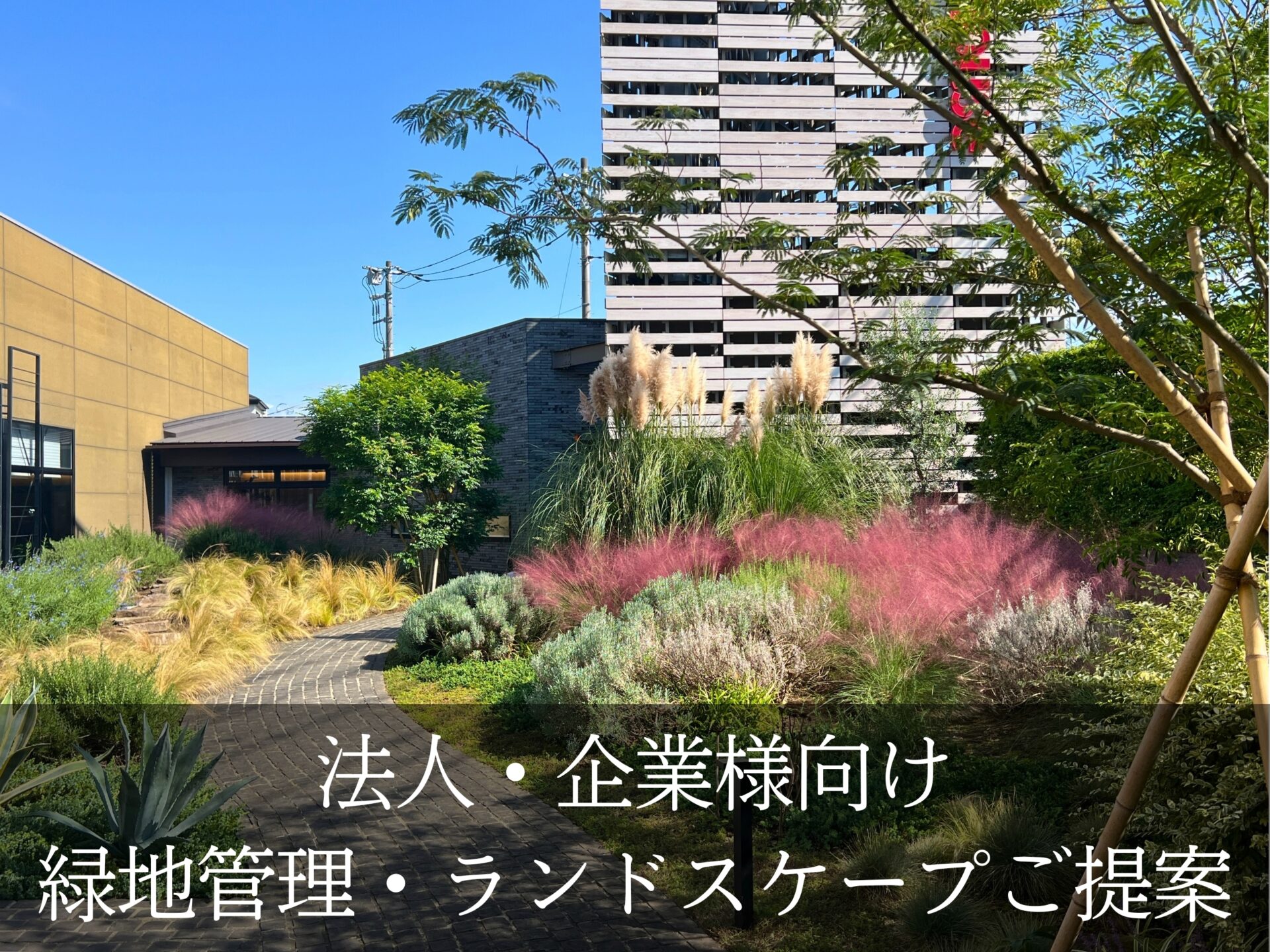 法人向け　ランドスケープ提案
