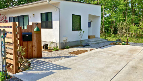 施主様のこだわりを形にしたナチュラル外構デザイン 水戸市S様邸