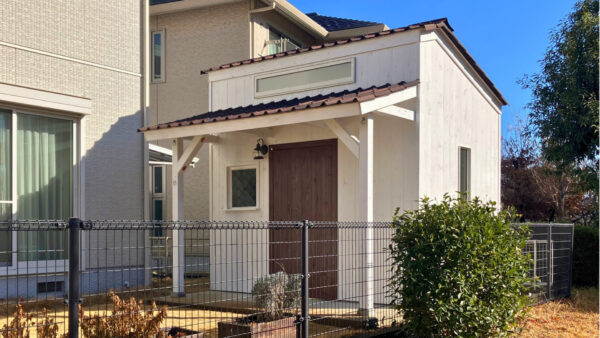 趣味のロードバイクを快適に収納できるオリジナル物置小屋　牛久市N様邸
