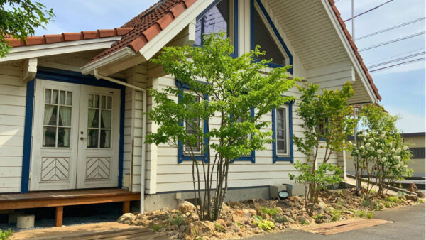 台風被害から蘇った、自然と調和するロックガーデンリフォーム　下妻市ウッドファーム様